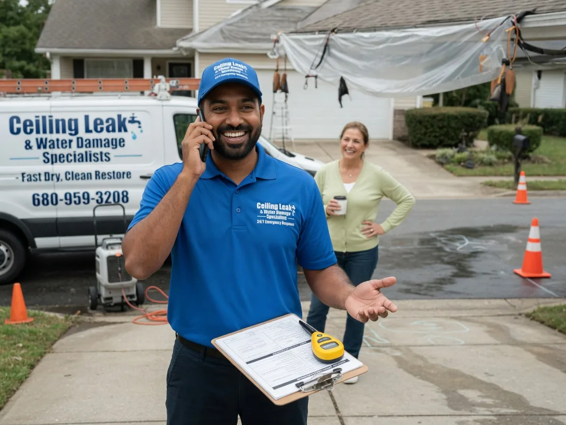 Ceiling Leak Cleanup Mineral Wells, WV FAQs
